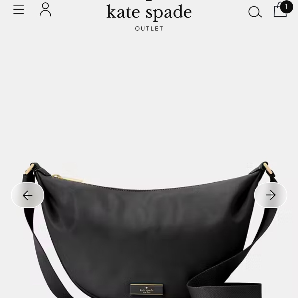 Kate Spade Classic Black Shoulder Bag